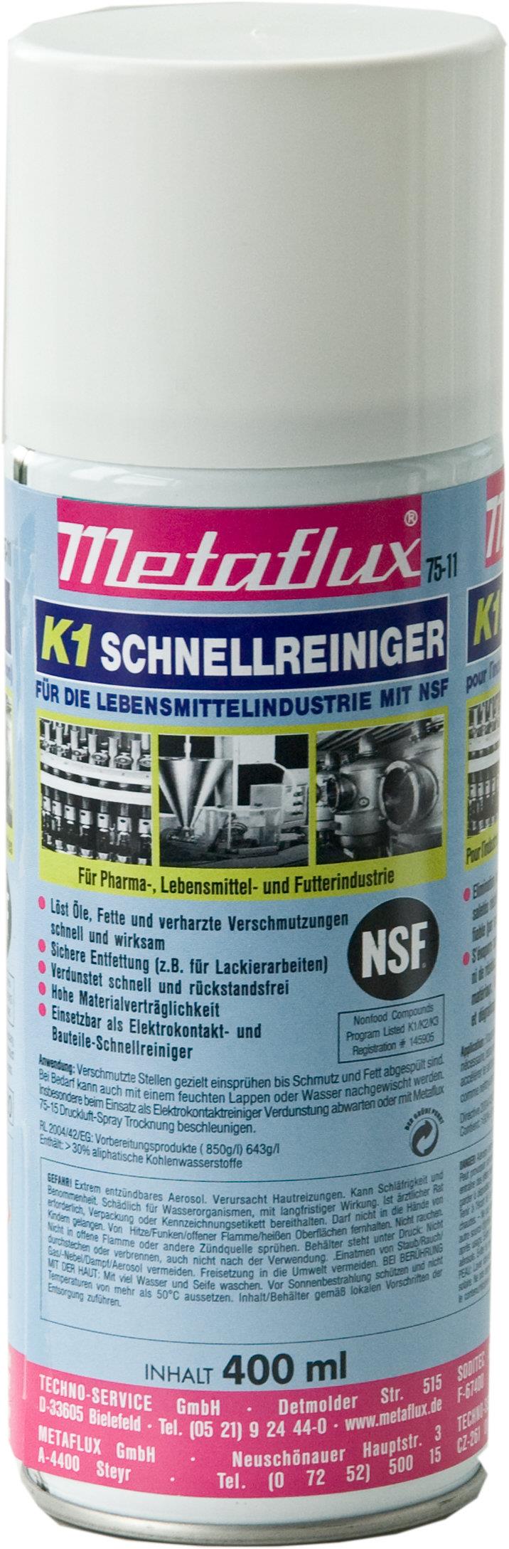 Metaflux K1 nettoyant rapide NSF Spray 400ml_5031.jpg